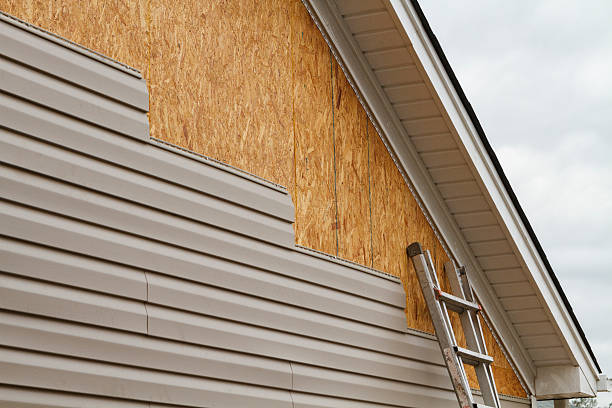 Professional Siding Inspection technician working in Deep River, CT